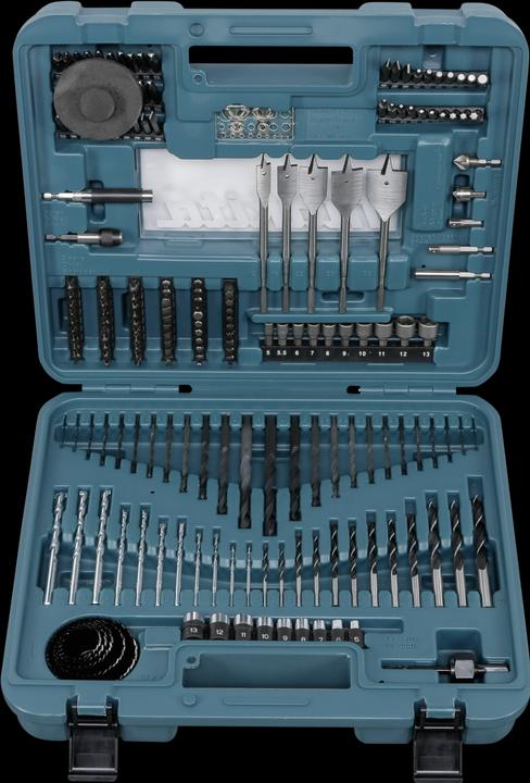 Makita Bohrer-Bit-Set (3 mm, 4 mm, 5 mm, 6 mm, 8 mm, 10 mm, 1 mm, 1.5 mm, 2 mm, 2.5 mm, 3.2 mm, 3.5 mm, 4.5 mm, 5.5 mm, 6.5 mm, 7 mm, 9 mm)