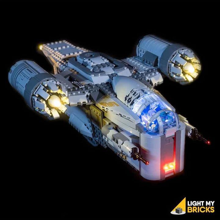 Produktbild Light my bricks LED Licht Set für LEGO Stars Wars - The Mandalorian - Transporter des Kopfgeldjägers
