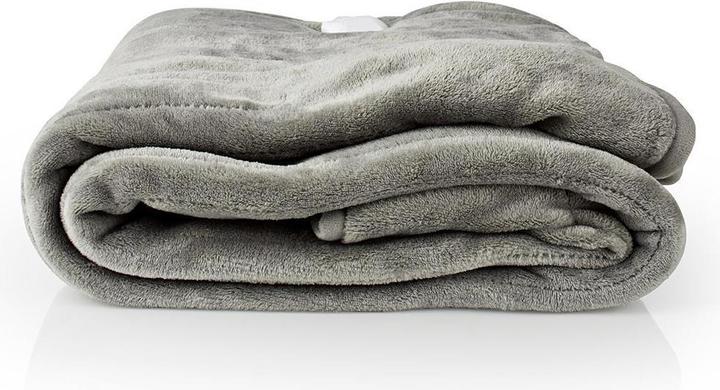 Actual product image Nedis Electric Duvet Cover 1 person 180 x 130 cm 9 heat settings washable overheatun (180 x 130 cm)
