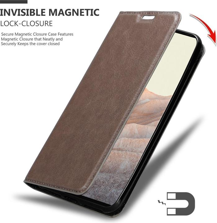 Productafbeelding Cadorabo Boek Invis. Magnetisch deksel (Google Pixel 6 Pro)