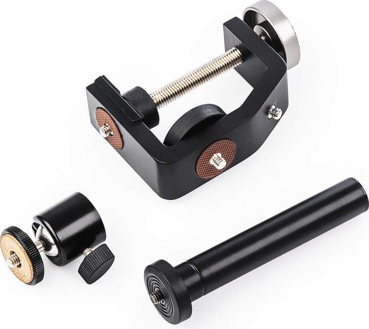 Actual product image Walimex pro per KX-25 tripod clamp with ball head (Stand clamp)