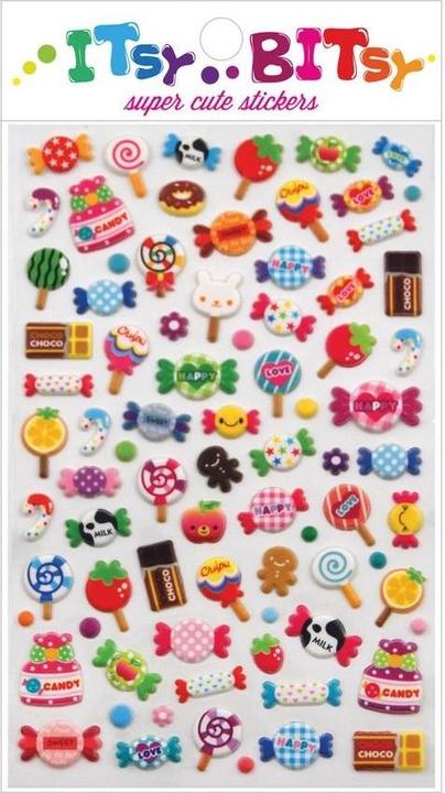 Actual product image Kolorowe Baloniki Kleine kleine Candy-Sticker