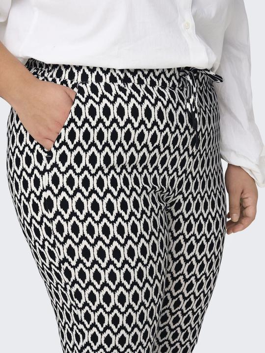 Produktbild Only Curvy gemusterte klassische Hose (W54/L32)
