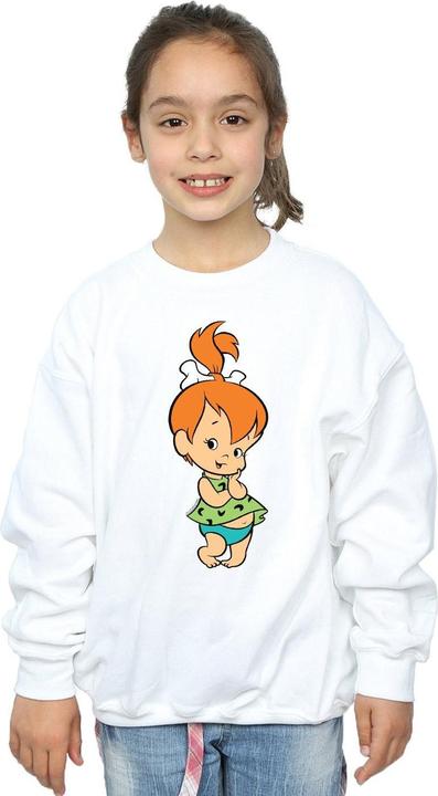 Actual product image The Flintstones Girls Pebbles Flintstone Sweatshirt (152, 158)