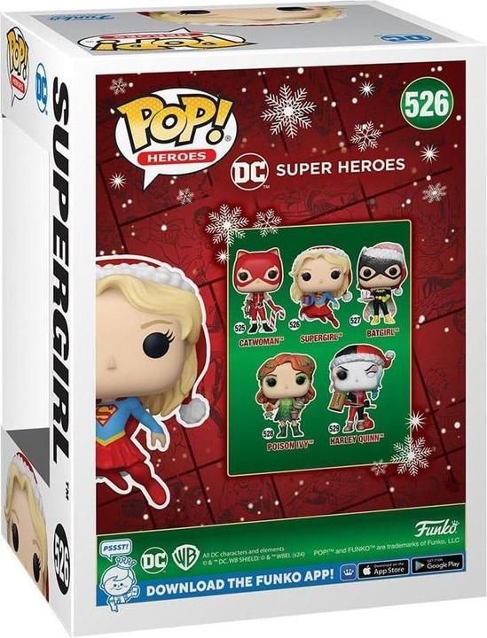 Produktbild Funko DC Comics POP! Heroes Vinyl Figur Holiday '24- Supergirl 9 cm
