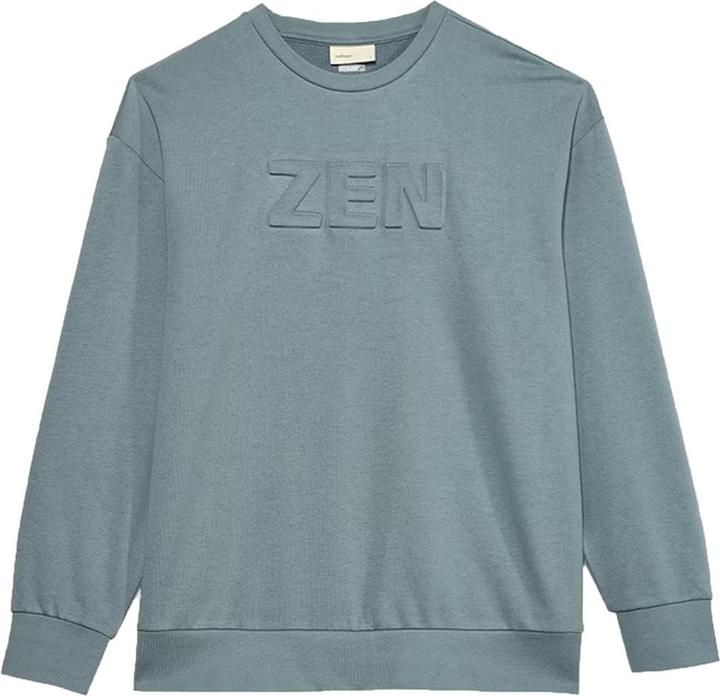 Actual product image Outhorn Men's sweatshirt M0755 Sea green OTHAW23TSWSM0755 46F M (46 F)