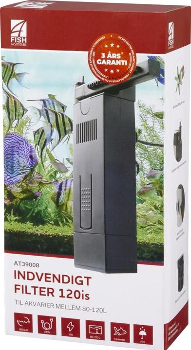 Produktbild 4fish indvendigt filter 120is, 950 L/T, 11W (950 l)