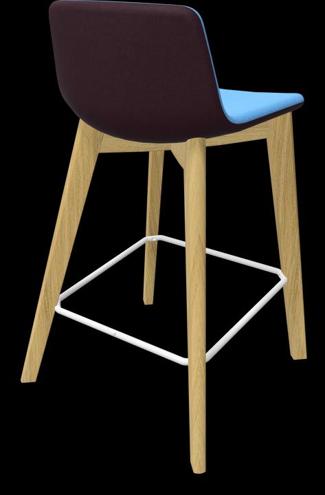 Immagine prodotto Narbutas Sgabello da bar Twist & Sit