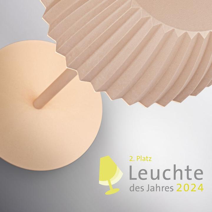 Immagine prodotto Briloner Brilo unplugged RIFFLE Akku Tischleuchte mit Lichtkante - Beige (200 lm)