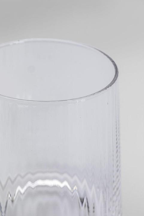 Produktbild Kare Design Wasserglas Riffle 11cm (0.44 l)
