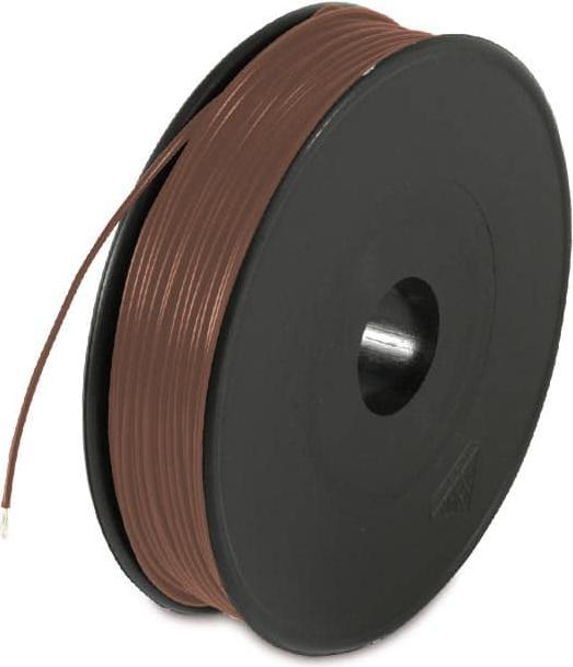 Actual product image Eneroid Switch wire YV, 0.5 mm, brown (25 m)