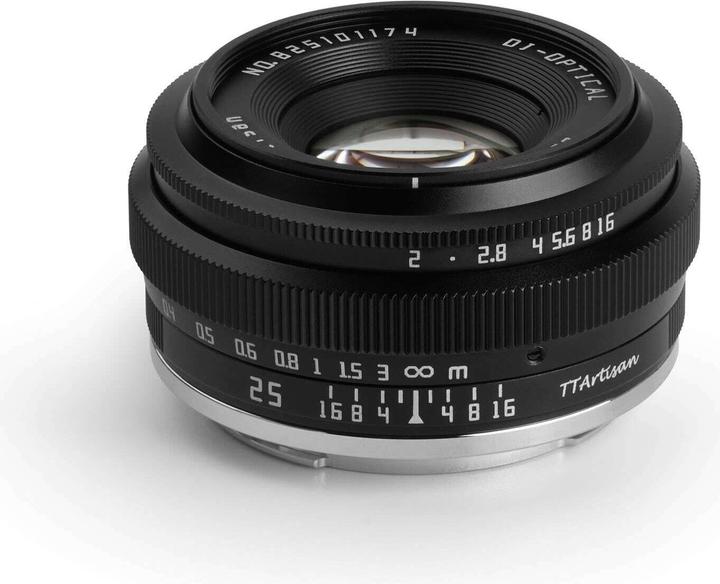 Actual product image TTArtisan 25mm f/2 for Nikon Z (Nikon Z, APS-C / DX)
