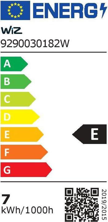 Energy Label WiZ Filament (E27, 6.70 W, 806 lm, 1 x, E)