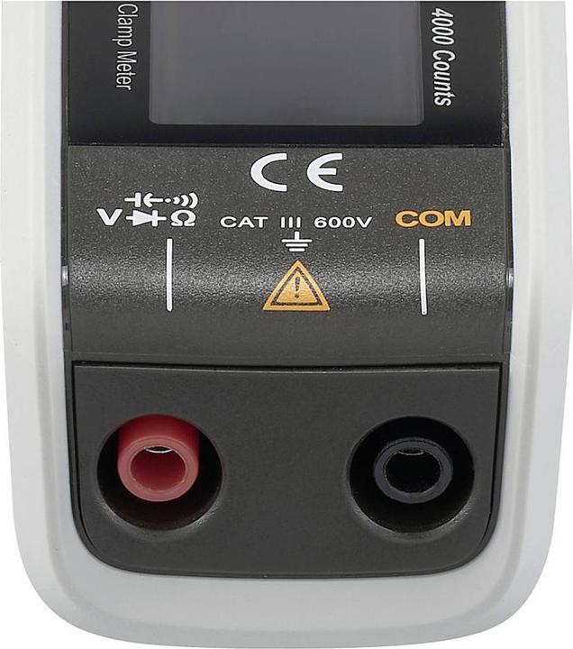 Actual product image Voltcraft VC371 Current clamp digital CAT III 600V Display (Counts): 4000 (CAT III 600V)