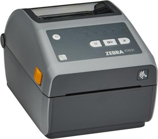 Produktbild Zebra ZD621d, 8 Punkte/mm (203dpi), RTC, USB, USB-Host, RS232, BT (BLE), Ethernet, grau (203 dpi)