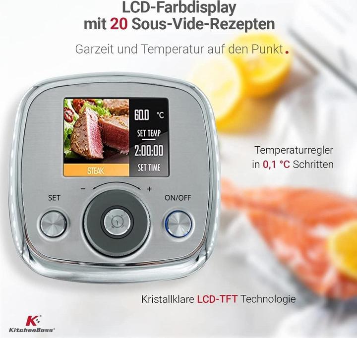 Actual product image Miweba Sous Vide Cooker G320