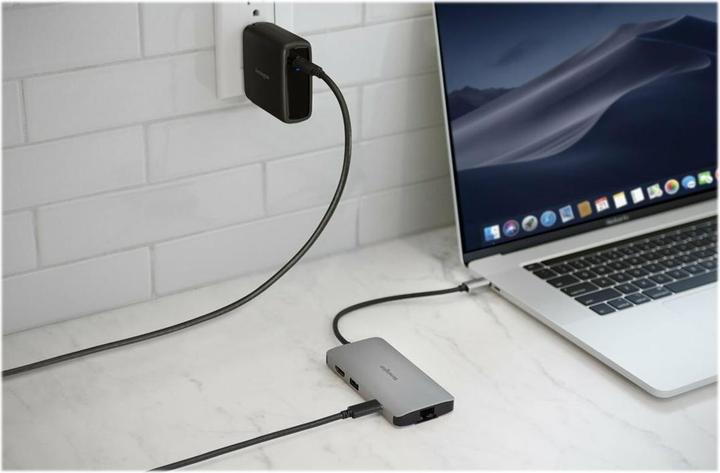 Immagine prodotto Kensington Adattatore USB-C GaN Caricatore USB-C Power Pass (100 W)