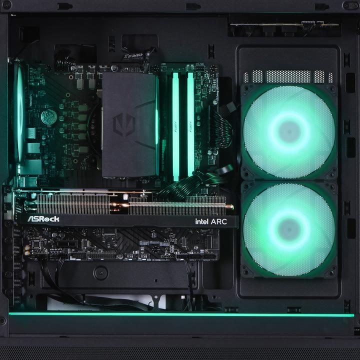 Actual product image Actina Gaming GameOn (Intel Core i5-12400F, 32 GB, 1000 GB, Arc A580)
