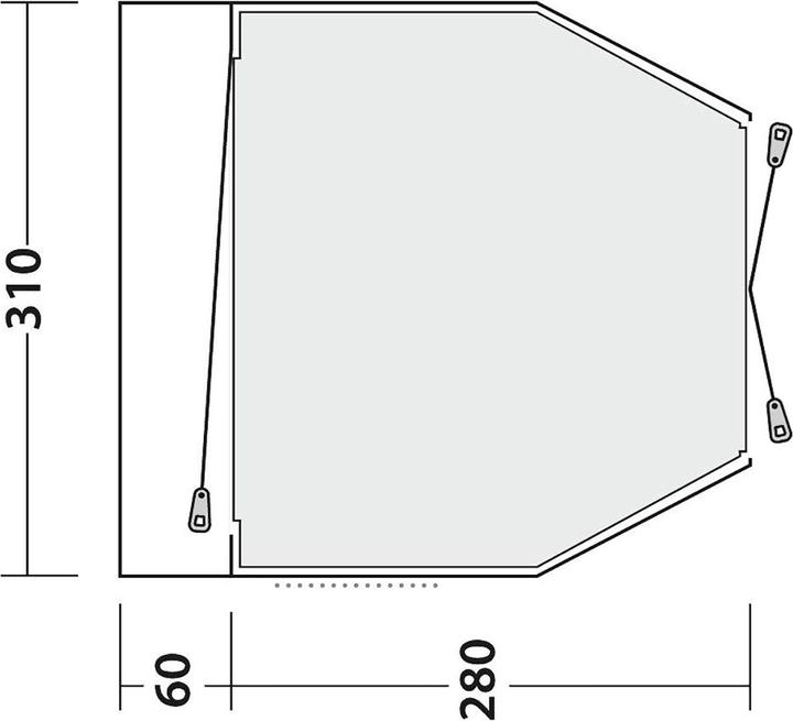 Image du produit Easy Camp Shamrock (Auvent, 8.70 kg, 1 personne)
