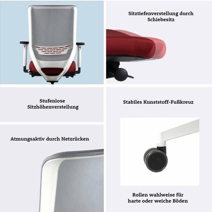 Actual product image Trendoffice Ergonomischer Bürostuhl