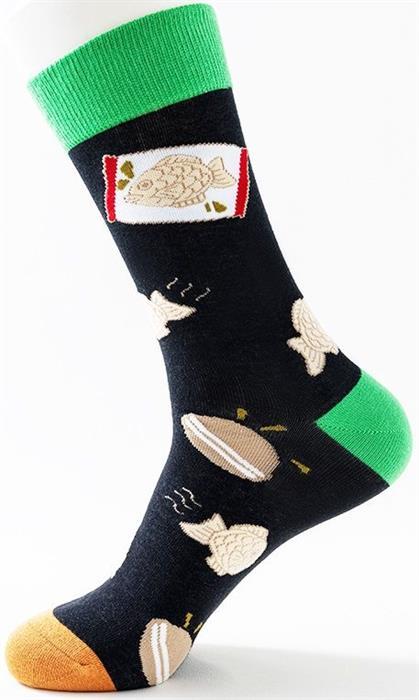 Musthaves Socken Motiv Fisch (38 - 45)