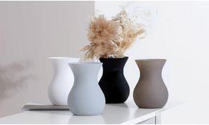 Image du produit Ritzenhoff & Breker Vase à fleurs "ANNALENA", blanc mat (1 x, 12 x 12 x 18 cm)