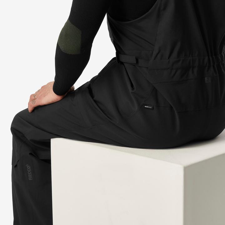 Immagine prodotto Dreamscape Pantaloni da snowboard salopette uomo impermeabile - 900 nero (XL)