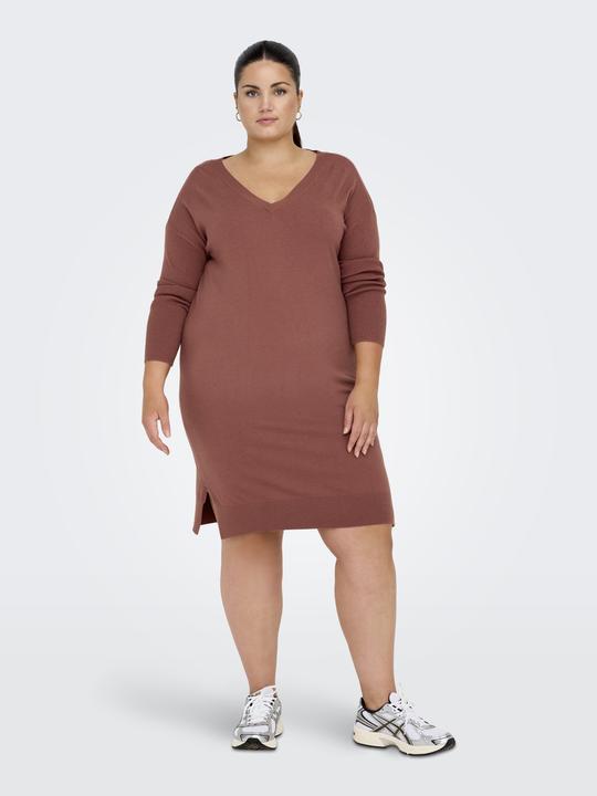 Actual product image Only Curvy V-neck Knit Dress (S)