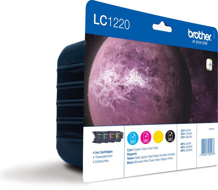 Brother LC-1220VALBP Value Pack (M, BK, Y, C)