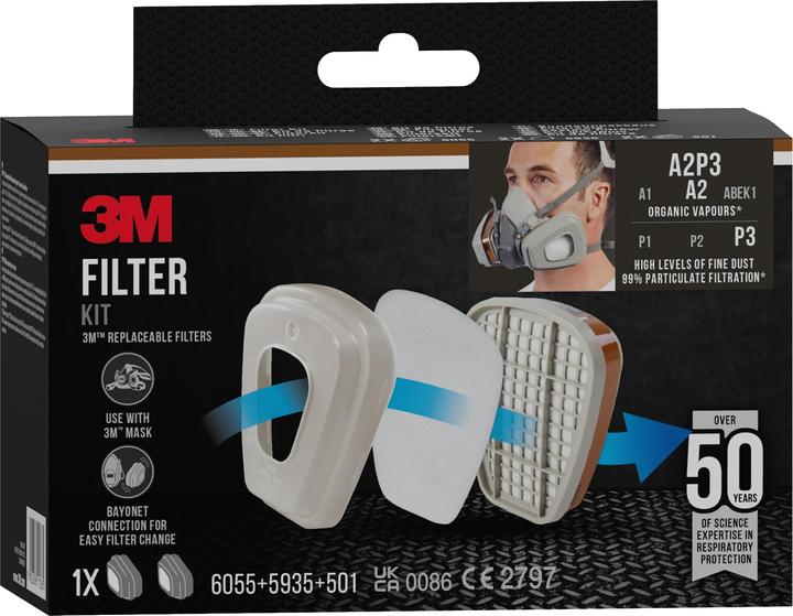 Image du produit 3M - (A2, A2P3, P3, 2 x)