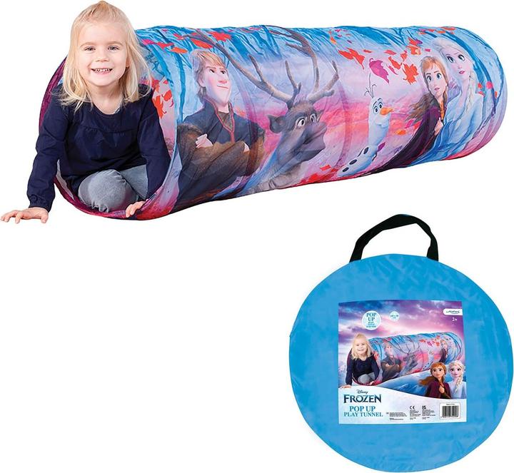 Produktbild Magni Disney Frozen Eiskönigin Pop Up Spieltunnel Spielzelt faltbar mit Tragetasche