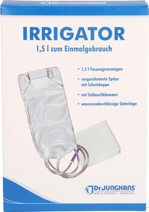 Dr. Junghans Irrigator 1,5L zum Einmalgebrauch kompl.m.Unterlag, 1 St (1 x)