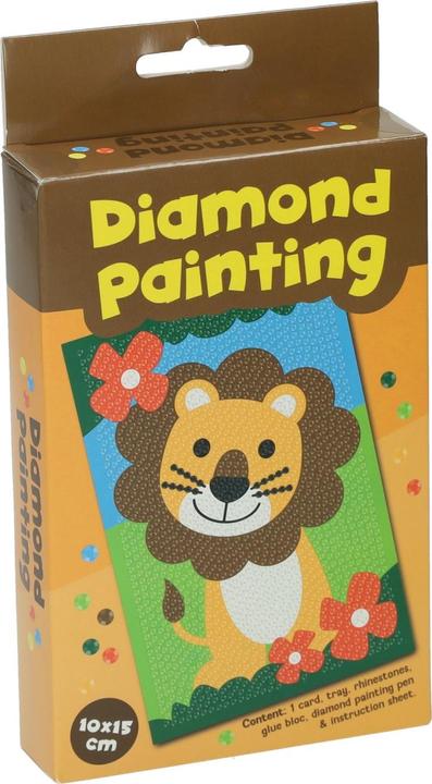 Actual product image Wins Holland Diamond painting - Lion