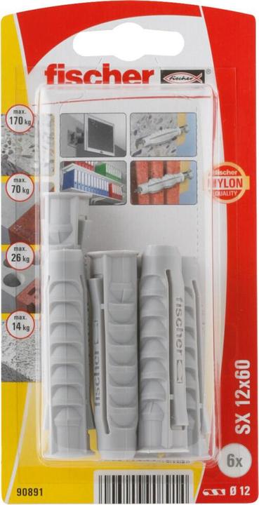 Fischer Expansion ancre SX (6 pcs)