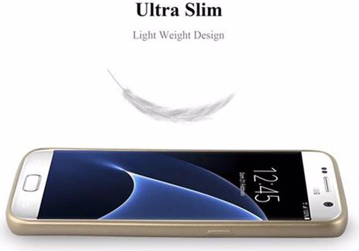 Image du produit Cadorabo Couverture métallique mate TPU (Samsung Galaxy S7)