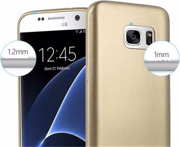Image du produit Cadorabo Couverture métallique mate TPU (Samsung Galaxy S7)