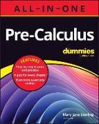 Produktbild Pre-Calculus All-in-One For Dummies (Englisch, Mary Jane Sterling, 2023)