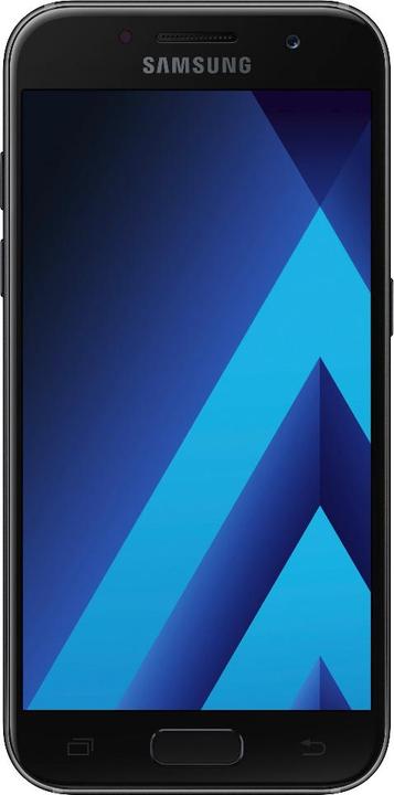 Samsung Galaxy A3 (2017) (16 GB, Black-Sky, 4.70", Single SIM, 13 Mpx, 4G)