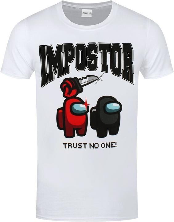 Actual product image Among us Trust No One Tshirt (L)