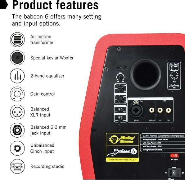 Image du produit Monkey Banana Babouin 6 (Actif, 1 pièce, 1x 80 W)