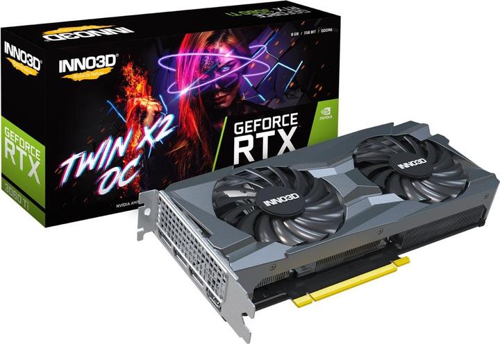 Image du produit Inno3D GeForce RTX 3060 Ti Twin X2 OC (8 Go)