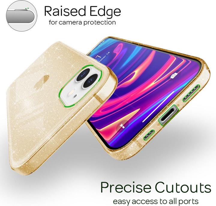 Produktbild Nalia Glitzer Handyhülle (Apple iPhone 12)