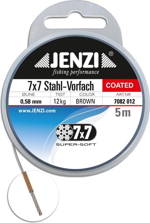 Immagine prodotto Jenzi Leader in acciaio 7x7 rivestito sottile (12 kg)