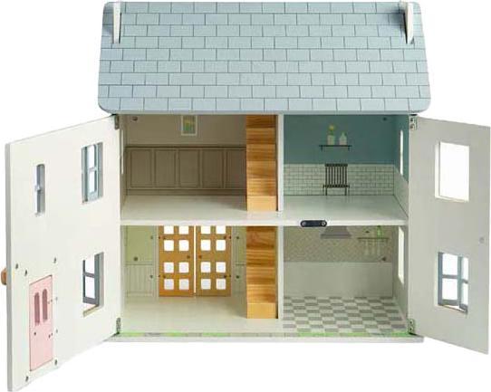 Produktbild Bigjigs Puppenhaus aus Holz, Sommerhaus