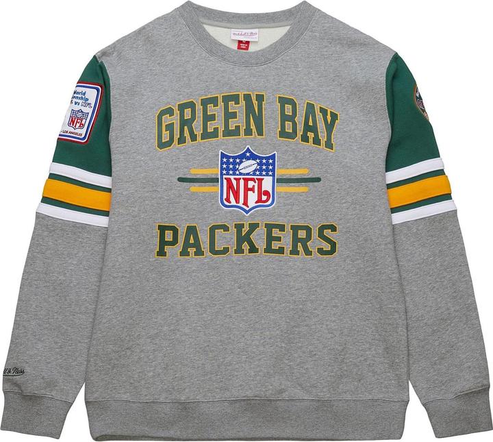Image du produit Mitchell & Ness Fleece 4.0 Pullover Green Bay Packers (S)