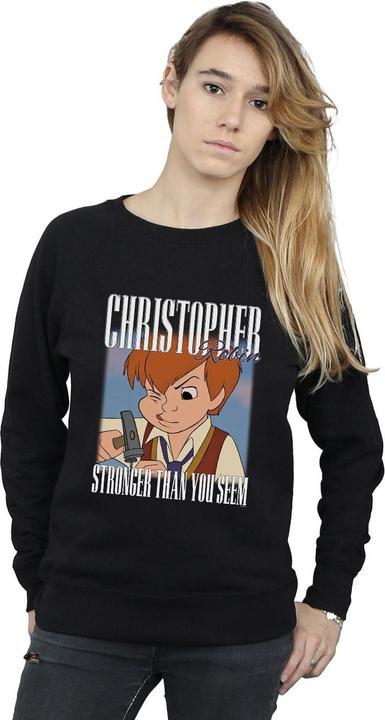 Actual product image Disney Womens/Ladies Winnie The Pooh Christopher Robin Montage Sweatshirt (M)