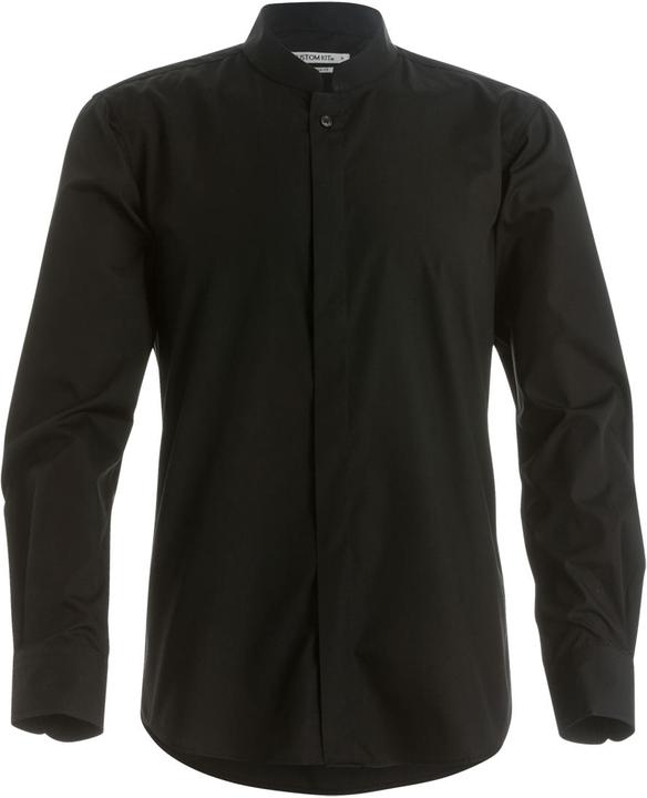 Actual product image Kustom Kit Shirt with stand-up collar long sleeve (XXL)