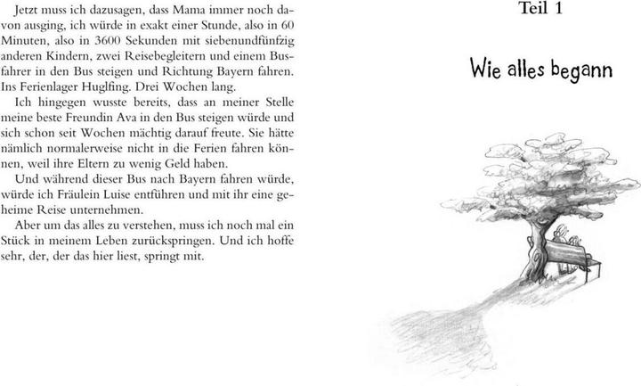 Actual product image Wie ich Fräulein Luise entführte und mit ihr eine geheime Reise unternahm (German, Sabine Bohlmann, 2016)