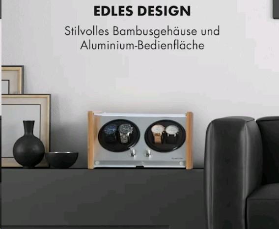 Produktbild Klarstein Hanoi 4 Uhrenbeweger Bambus (4 x)