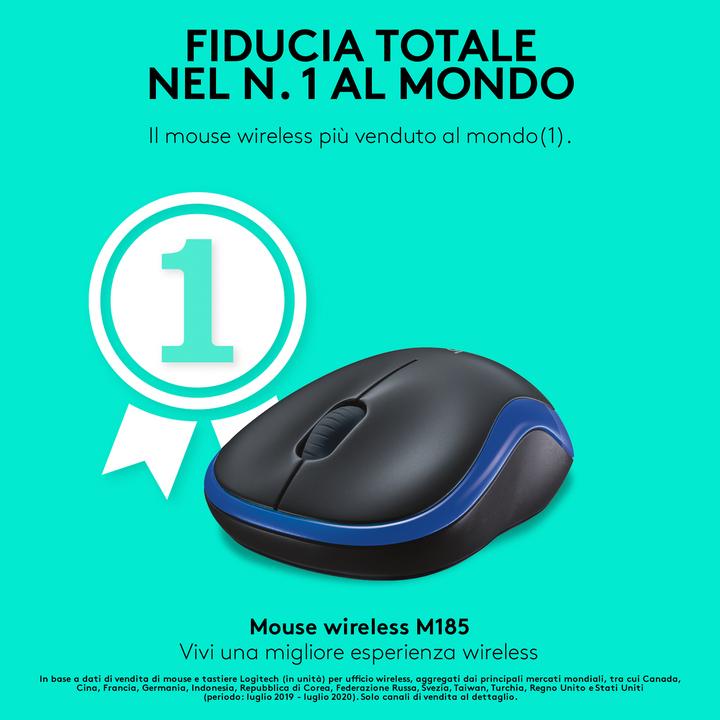 Actual product image Logitech M185 (Wireless)